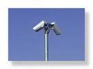 Two Fixed Cameras on Pole